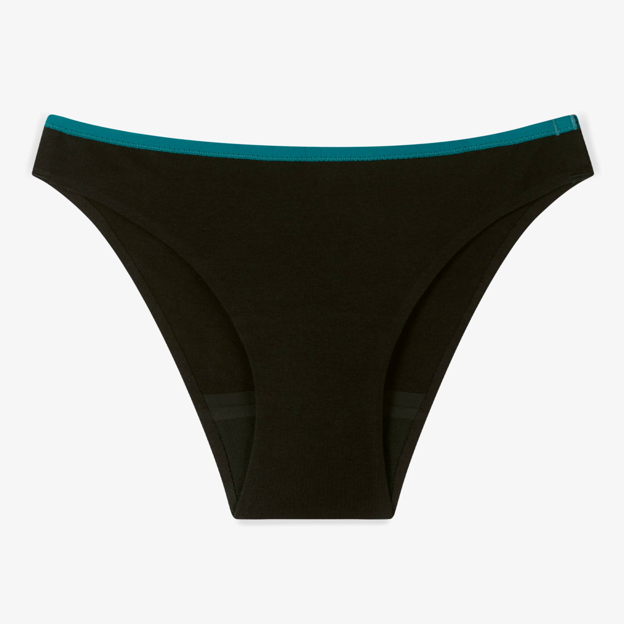 NERO Slip mestruali in cotone organico per adolescenti - flusso medio in vendita all'ingrosso su Faire0