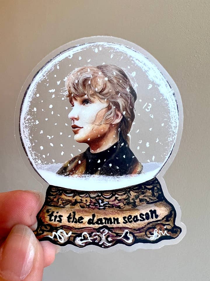 Pegatina de Bola de Nieve Transparente de Taylor Swift para venta al por mayor de Bri Bowers