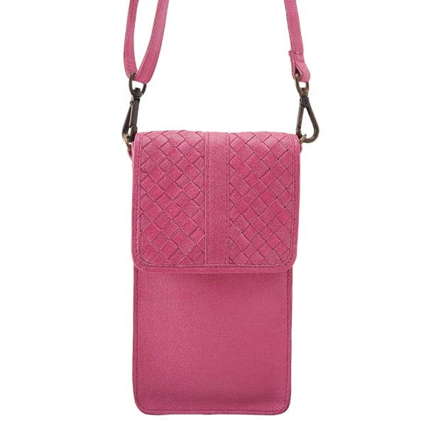 Cadelle Leather - Vendita all'ingrosso Portafoglio per cellulare - Donna - Custodia per telefono Ada | Fucsia
