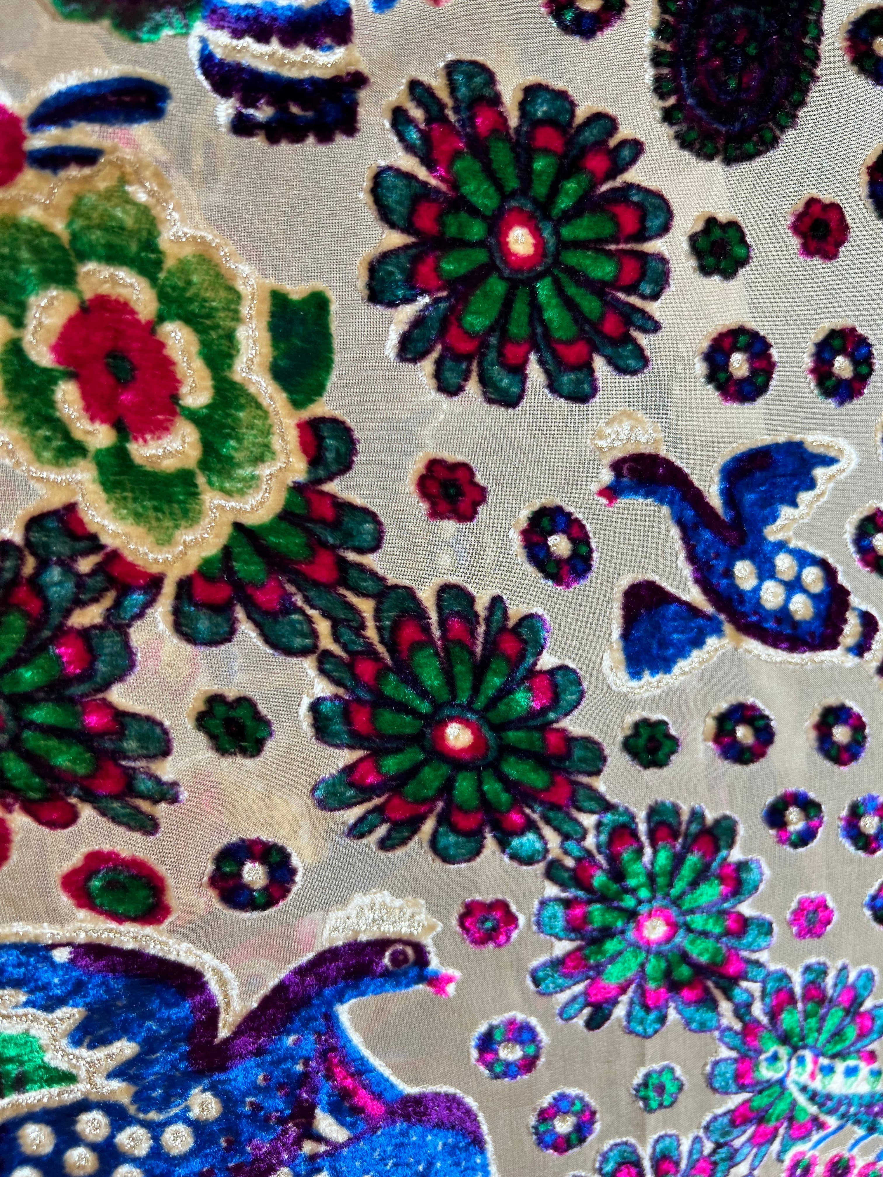 Kinomy - Wholesale Kimono - Women's - Devore Largo transparent kimono, women's elegant long kimono9