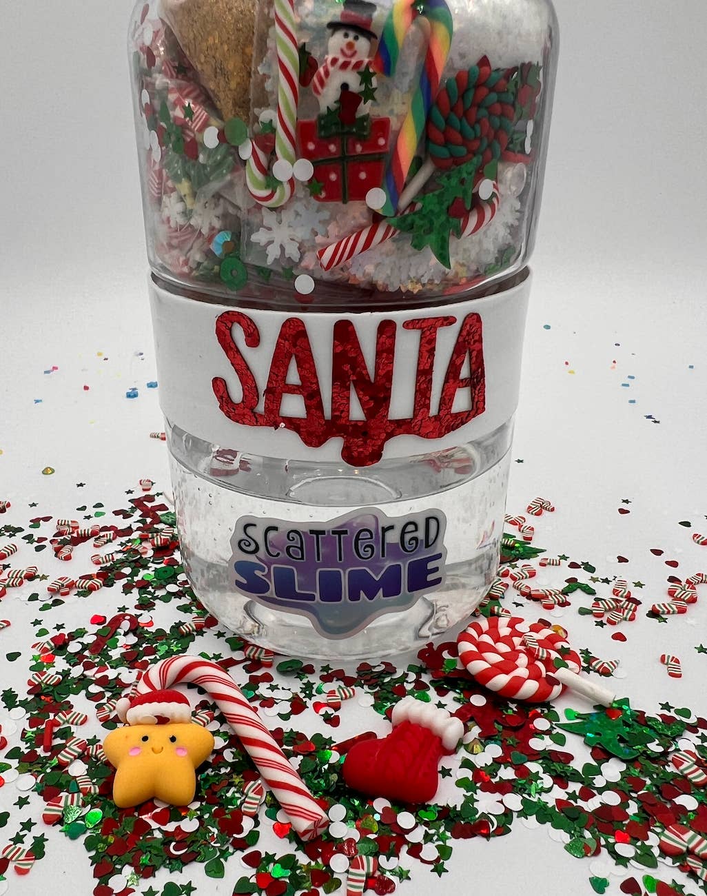 Scattered Slime - Wholesale Putty/slime – Child - SANTA Christmas Slime Kit