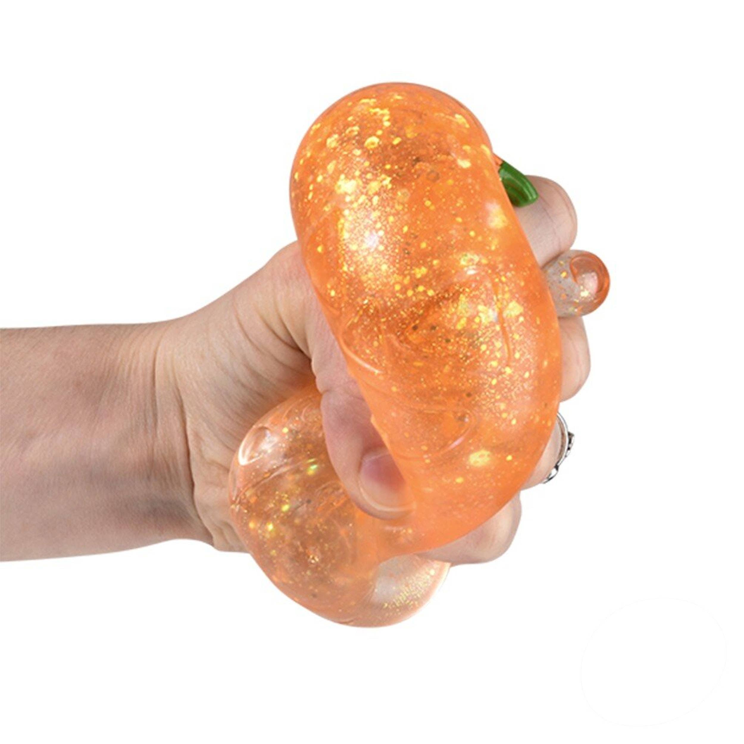 Holiday Farm - Vente Fidget/jouet anti-stress – enfant - Jouet pour enfants en vrac : balle anti-stress en forme de citrouille pressable avec sucre - en vrac2