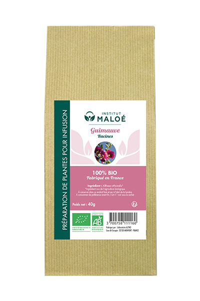Institut Maloé - Wholesale Health/Detox Tea - Organic marshmallow plant - 40g0