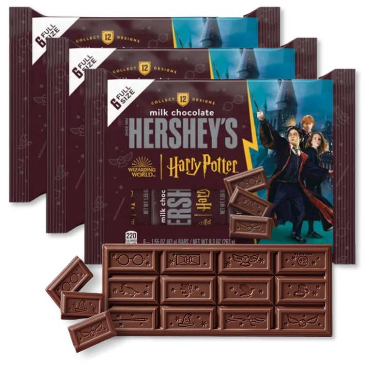 Candy In Bulk - Wholesale Chocolate Bar - Hershey’s Harry Potter Milk Chocolate Candy Bar – 1.55 oz Bars1
