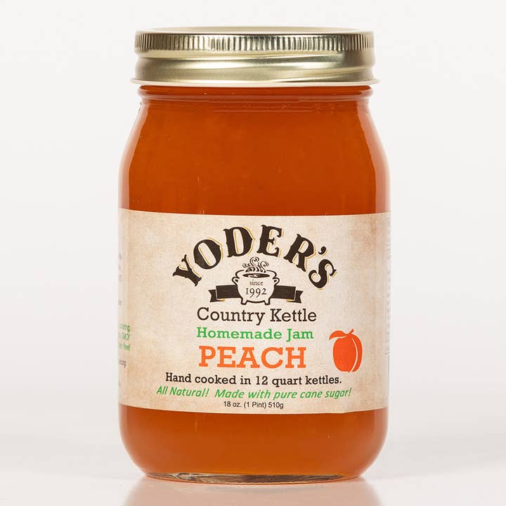 Yoder's Country Kettle - Peach Jam for wholesale by New River Brands