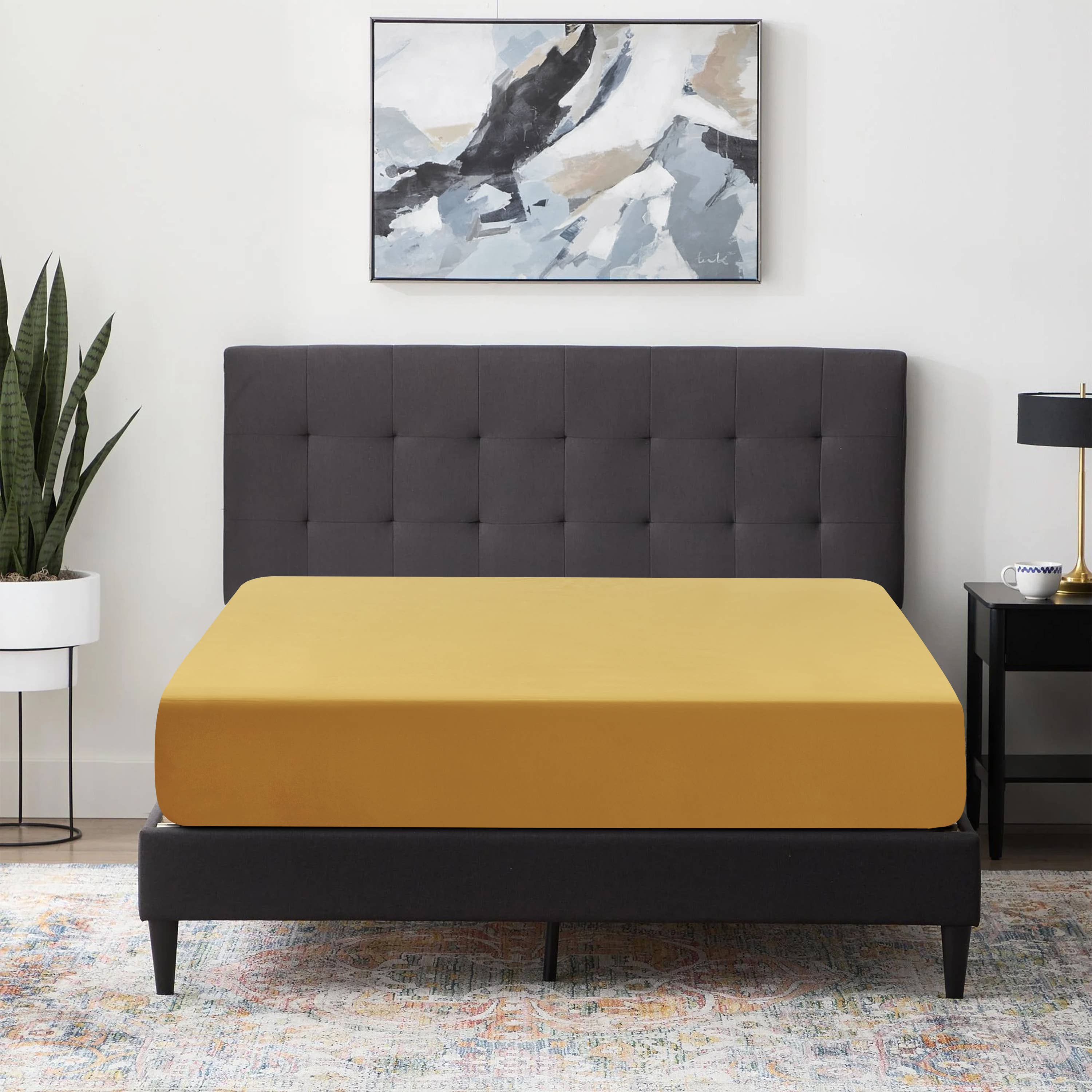 Cottonpassion_US - Vente Draps-housses - Draps-housses en microfibre douce avec bonnets extra profonds jusqu'à 40,6 cm21