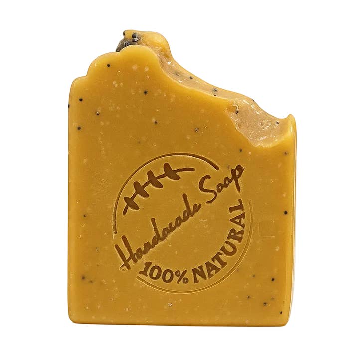 Etti Soap LLC - Wholesale Bar Soap - Golden Glow Turmeric Soap | Handmade Lemon Exfoliating Natural Bar