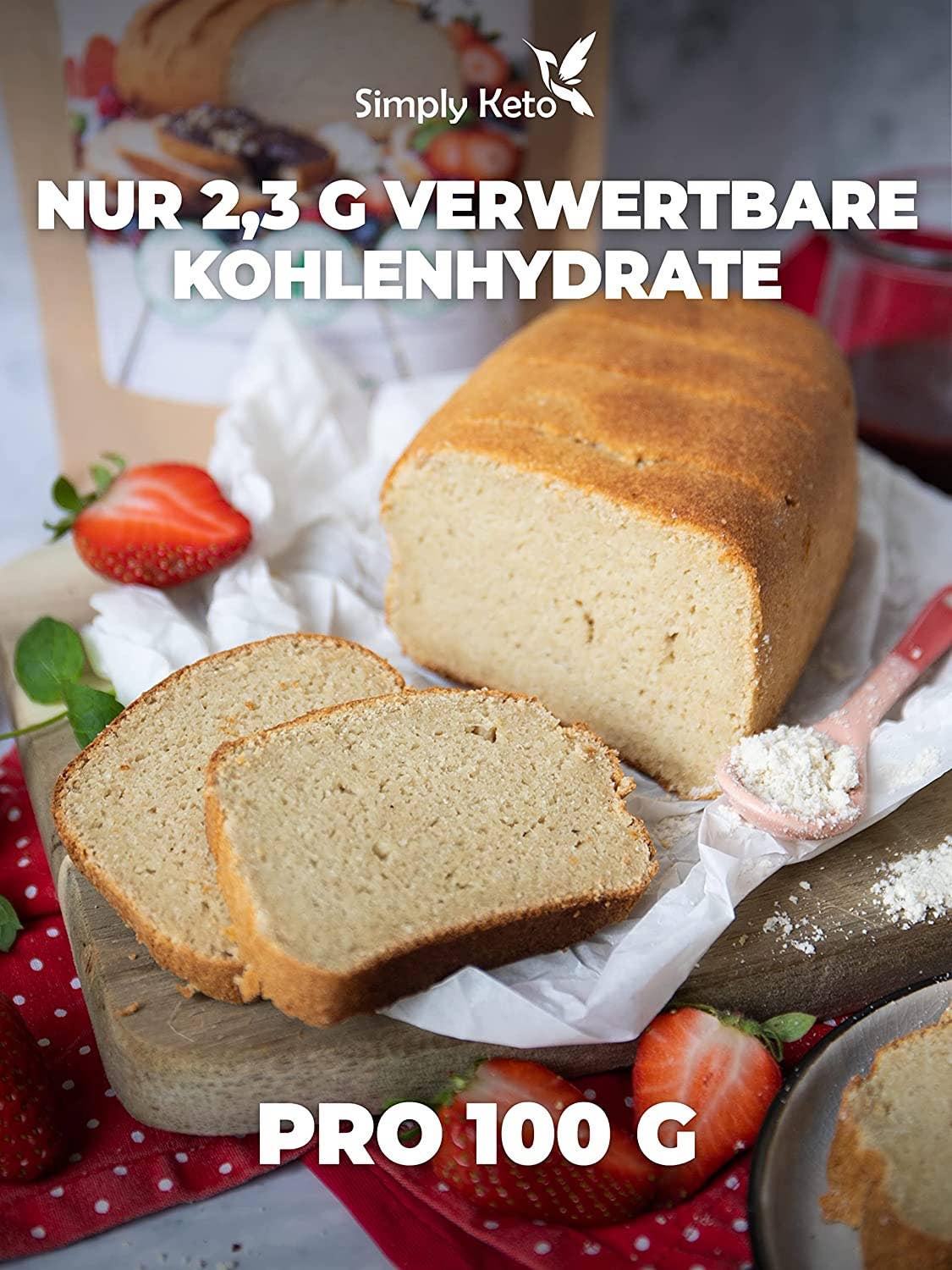 Simply Keto - Wholesale Bread Mix - Keto protein toast baking mix4