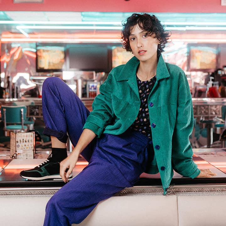 COUSETTE - Wholesale Button Down Shirt - Women's - Sewing pattern - Rockette jacket2