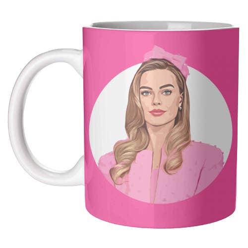 Tazas 'Pink B' de DOLLY WOLFE para venta al por mayor de ART WOW