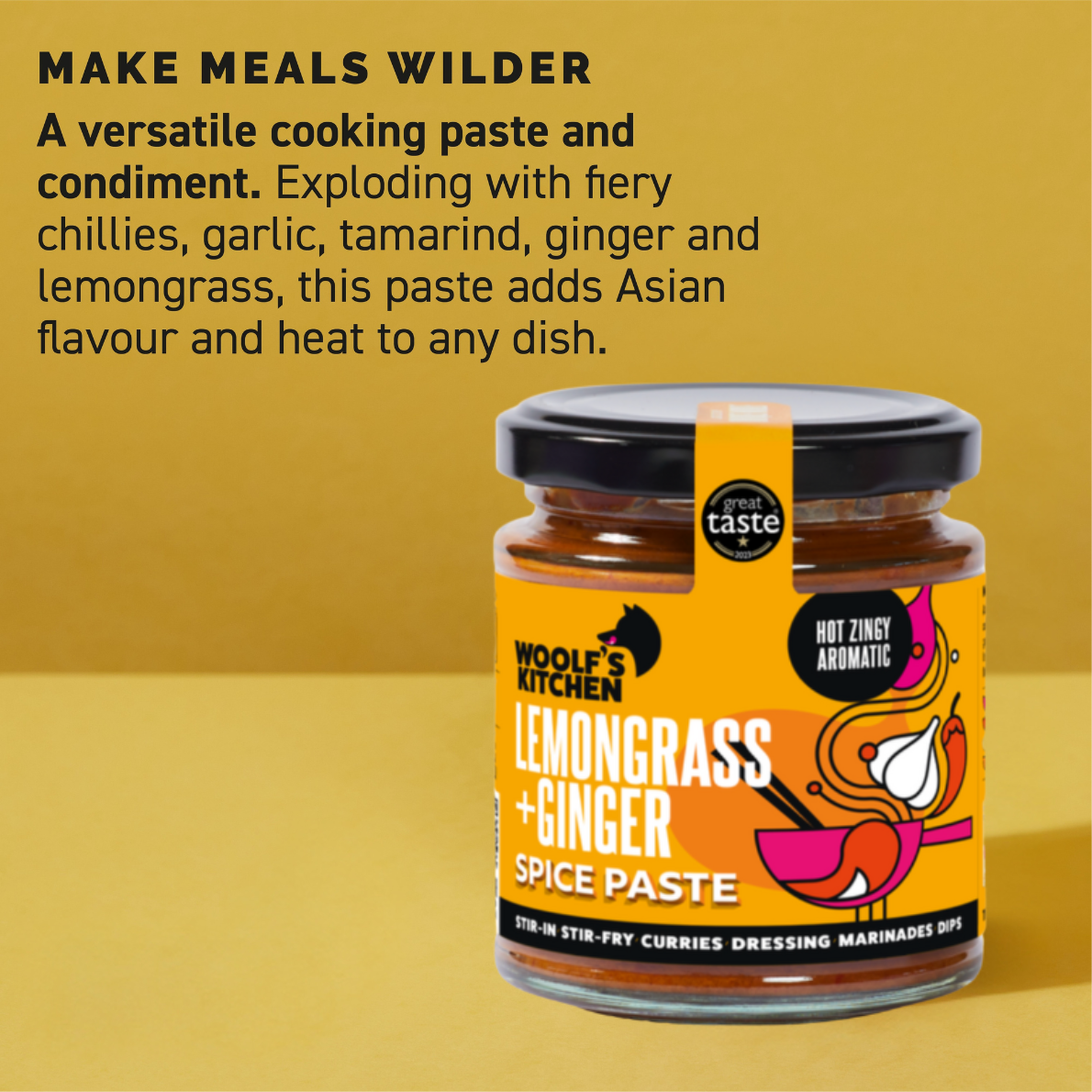 The Woolf's Kitchen – wholesale Marinade – LEMONGRASS + GINGER SPICE PASTE2