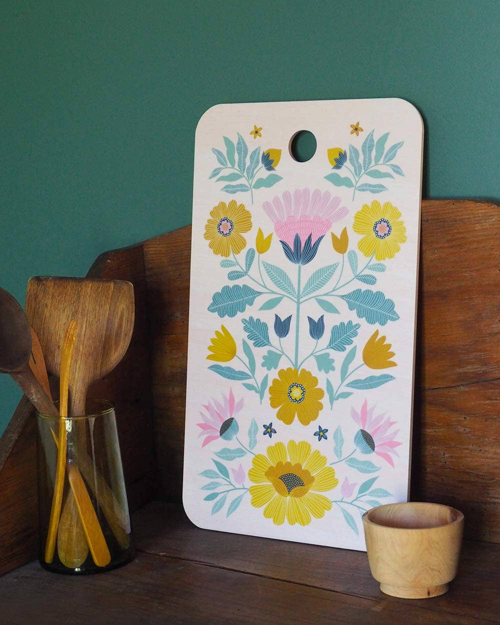 mini labo - Wholesale Cutting Board - Birch presentation board with Tarot pattern1