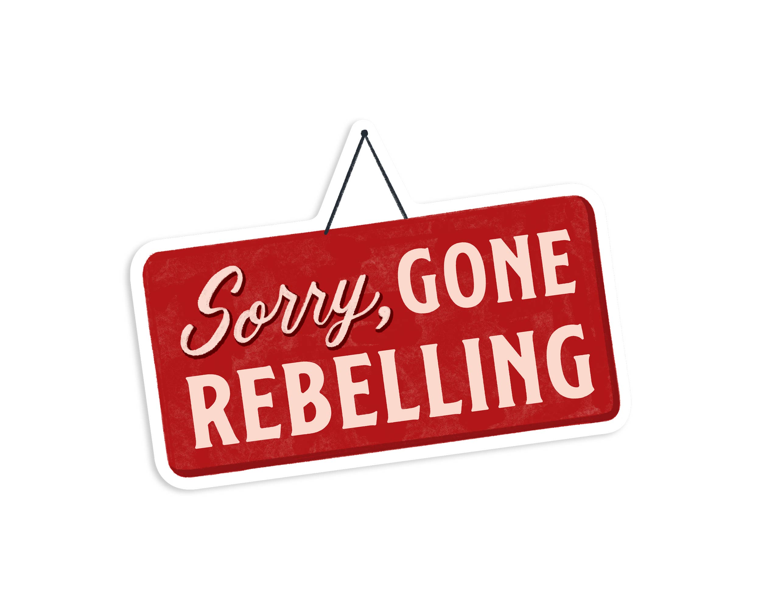 Day One Paper Co. - Wholesale Sticker - Gone Rebelling - Vinyl Sticker