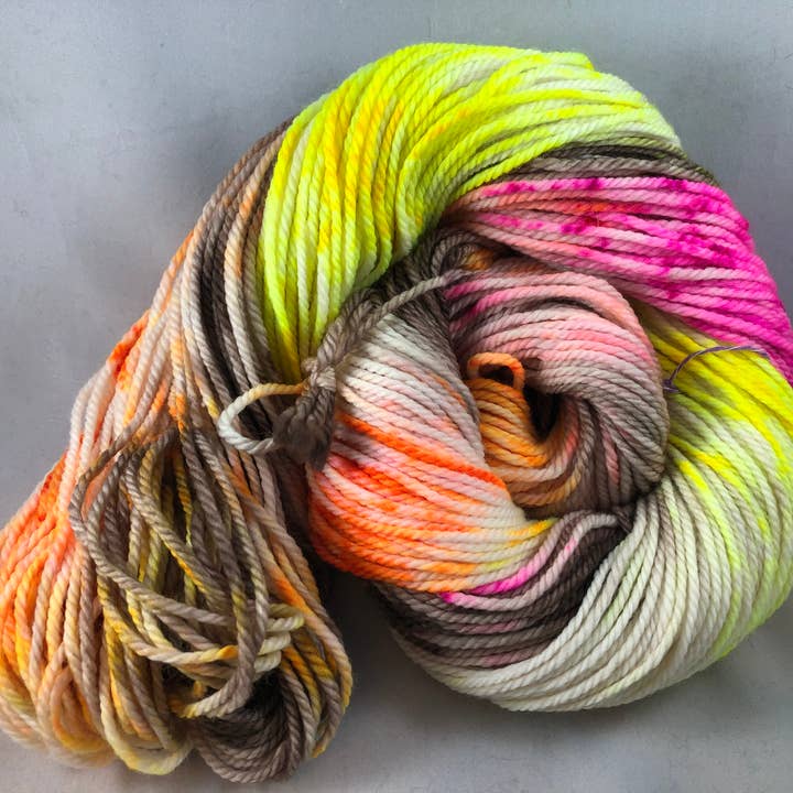 Rebel Purl - Wholesale Yarn - Superb Owl - Small Batch Hand Dyed Yarn5