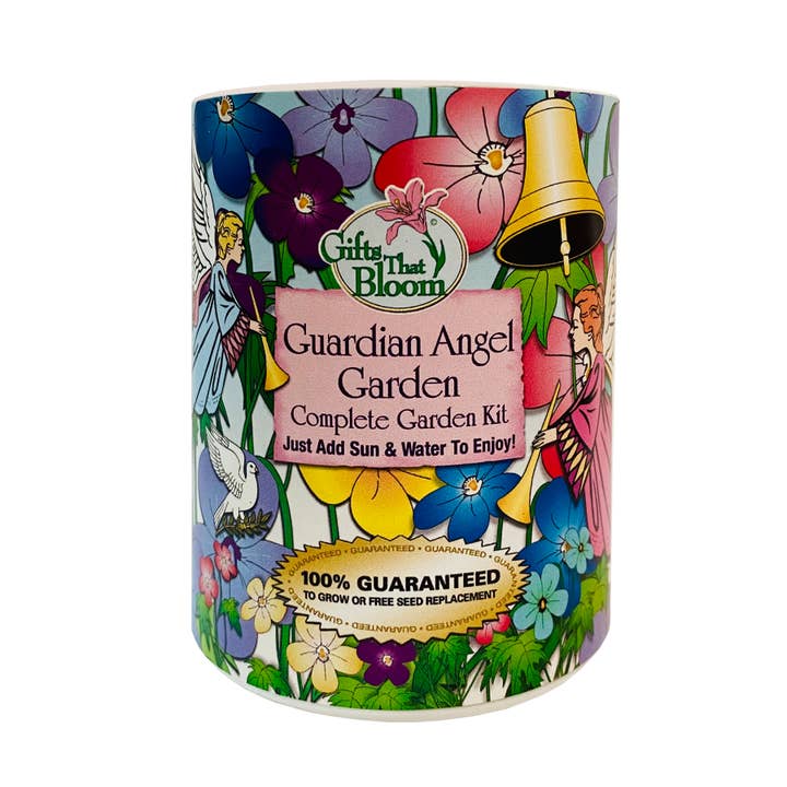 Guardian Angel Garden Grocan Seed Kit for wholesale by Gifts That Bloom