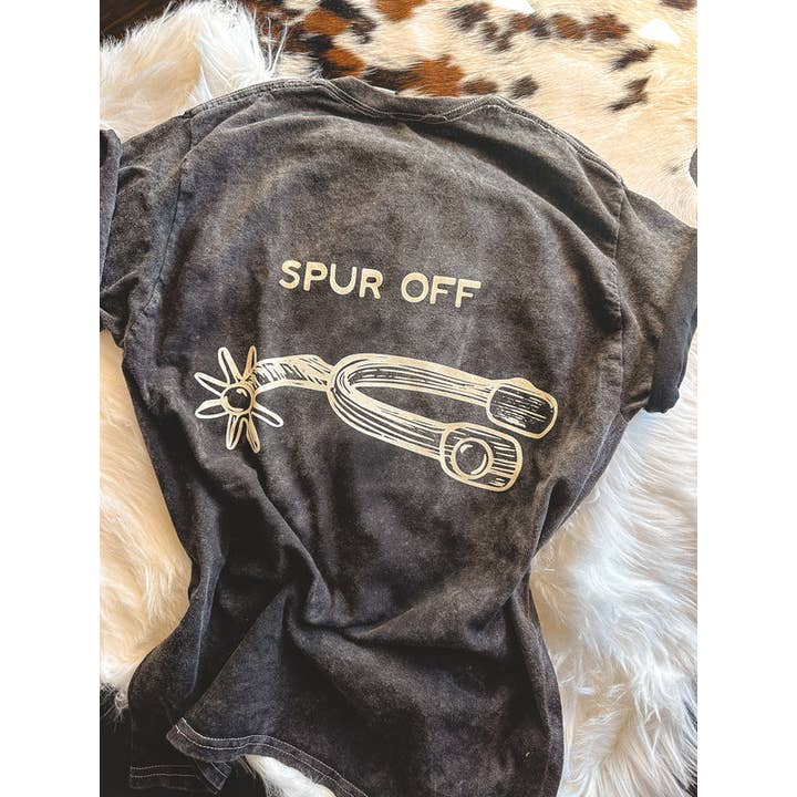 Spur Off Tee for wholesale by Modern Cowgirl