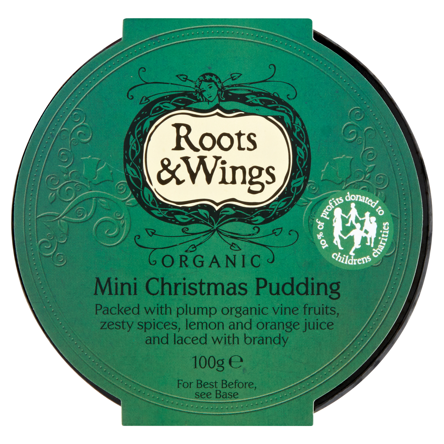 Roots & Wings Organic – wholesale Pudding – Roots & Wings Organic Mini Christmas Pudding0
