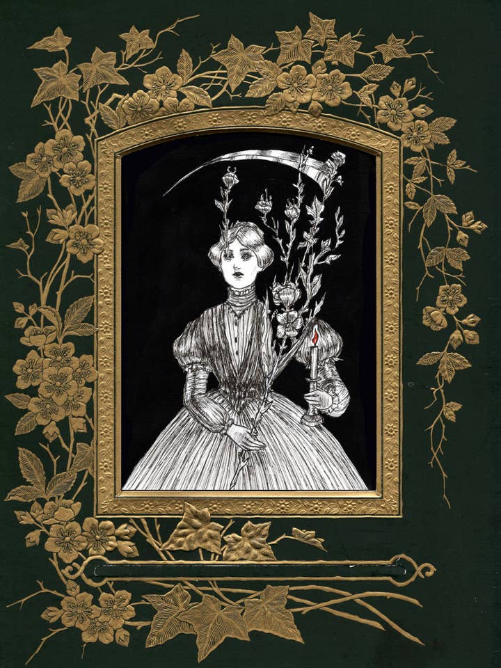 Garten und Licht - Kunstdruck - viktorianisch, gothisch, hexisch, dunkel für den Großhandel von Mary Syring