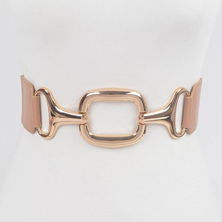 3AM BY H&D ACCESSORIES – wholesale Bälte - Dam – Metal spänne Stretch midjebälte3