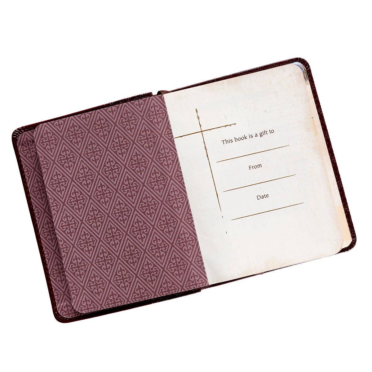 Christian Art Gifts - Wholesale Religion Book - One-Minute Devotions The Power of Prayer Faux Leather3