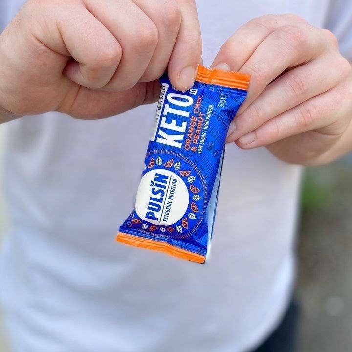 Pulsin - Wholesale Snack Bar - Pulsin Keto Bar Choc Orange 50g1