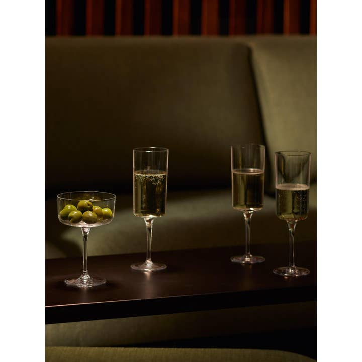 LSA International – wholesale Cocktail/liquor glass – Gio Champagne/Cocktail Glass 230ml Clear x 4