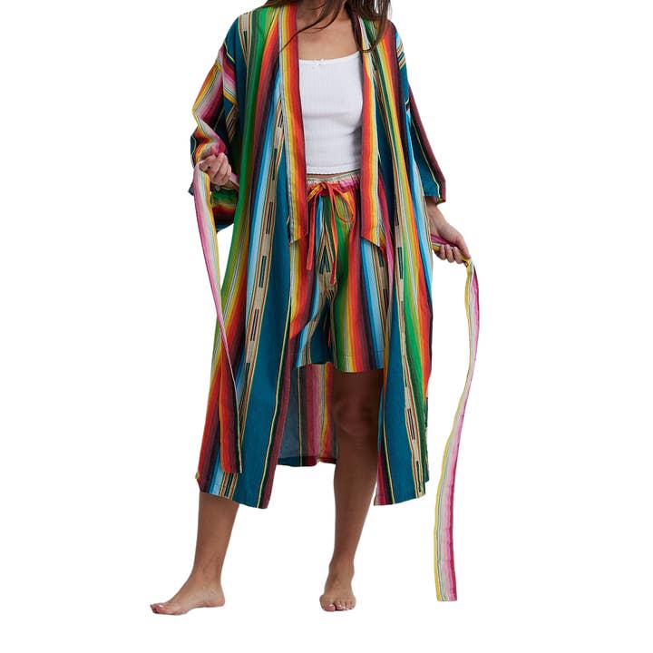 Baja 100% Cotton Women's Robe for wholesale by Far West Collective