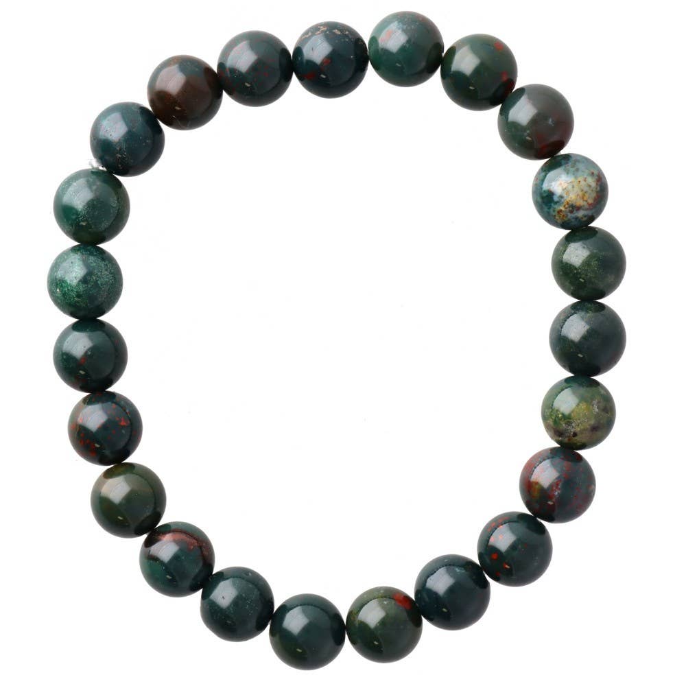 Vives de la Cortada S.L - Wholesale Prayer Beads Bracelet - Bloodstone Jasper Bracelet 8mm1