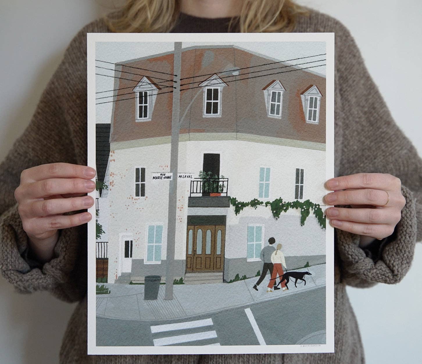 Yelena Bryksenkova - Wholesale Art Print - "Le Plateau-Mont Royal" art print0