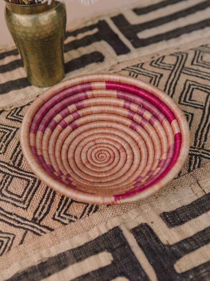 Arua - Uganda Handwoven Bowl Basket for wholesale by Molave