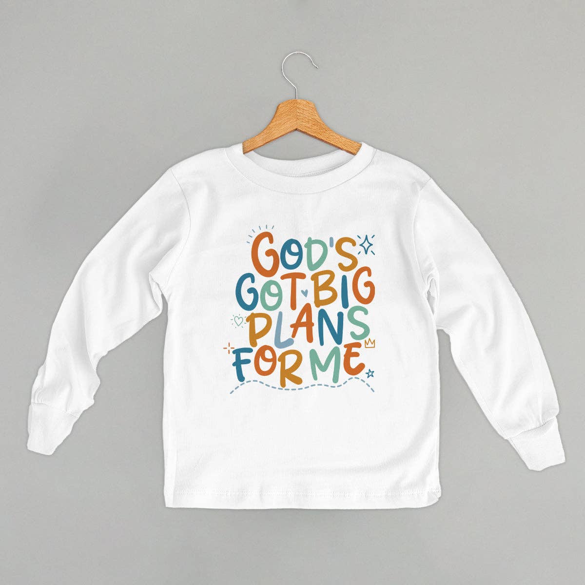 Ivy + Cloth - Vente T-shirt sérigraphié – enfant - Dieu a de grands projets pour moi (enfants)3