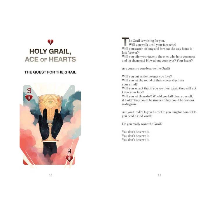 Simon & Schuster - Wholesale Philosophy Book - Cards of Camelot by Magnolia Porter Siddell7