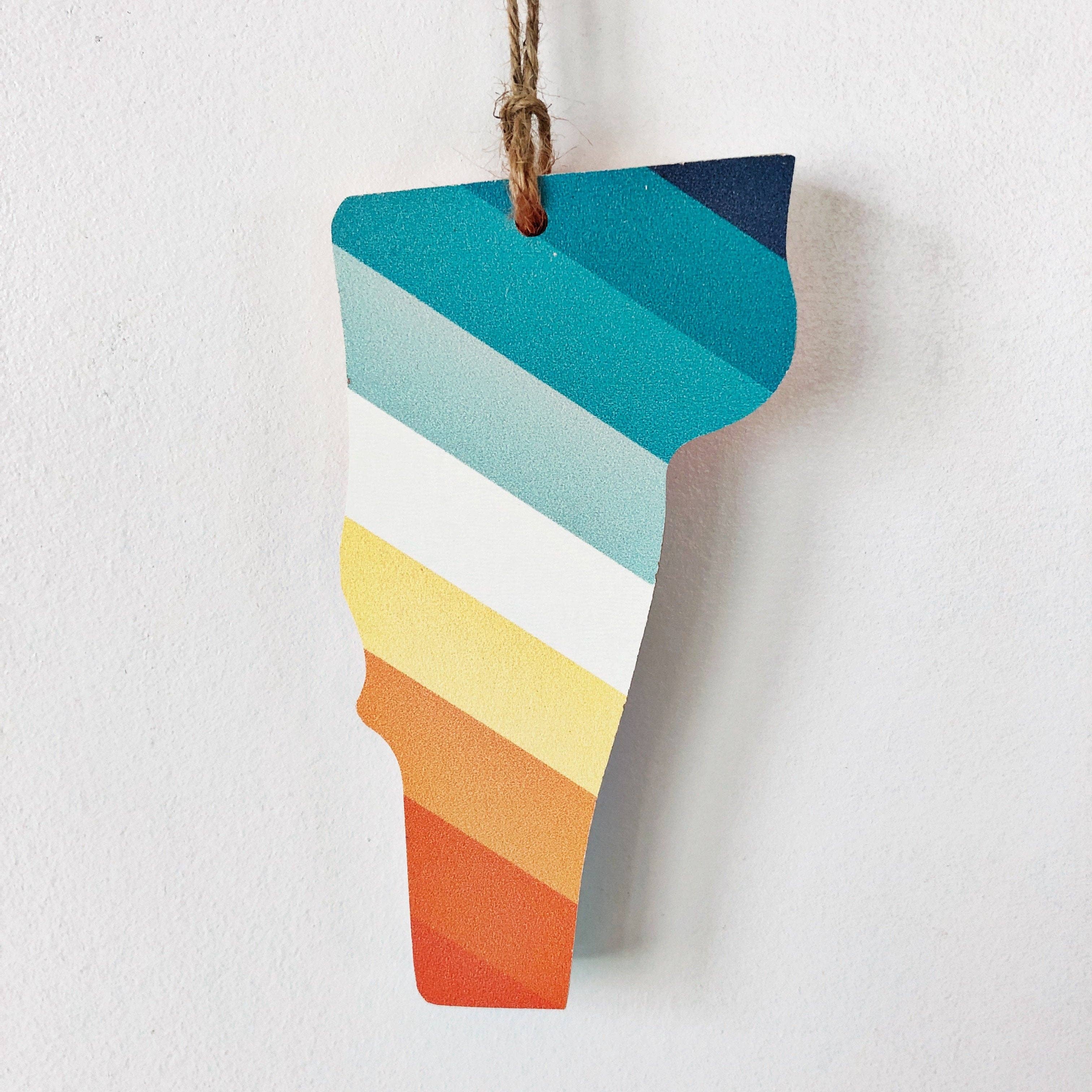 Hemlock & Heather - Wholesale Ornament - '76 Stripes State Ornaments49