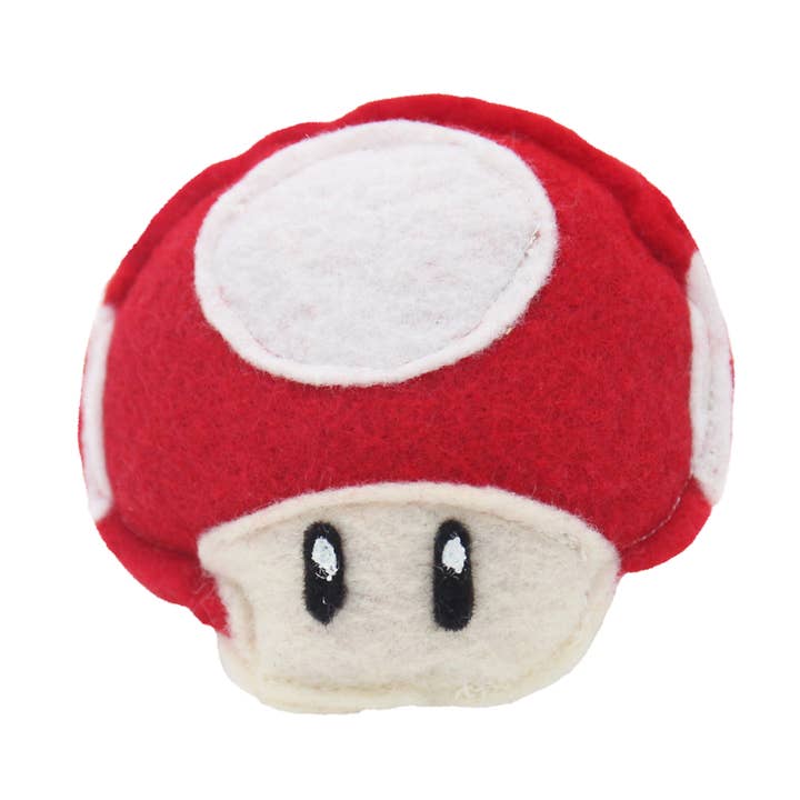Fuzzbutt Boutique LLC - Wholesale Pet Toy - Cat - Power Mushroom -Felt Catnip Toy0