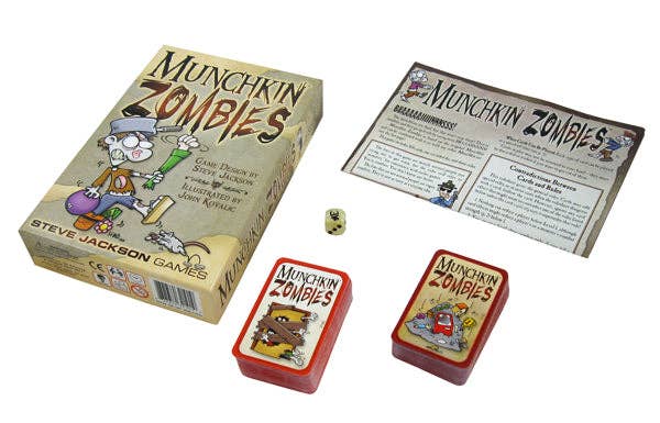 Steve Jackson Games - Wholesale Card Game - Munchkin Zombies1
