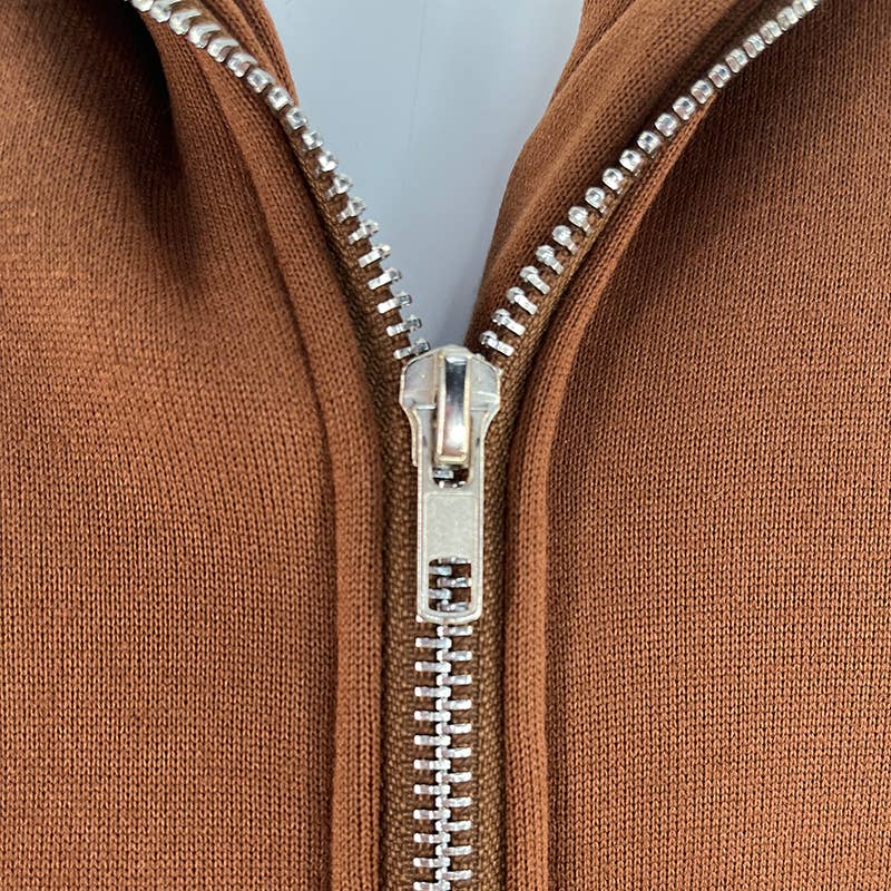 HIDDENBRAND - Wholesale Hoodie - Women's - Zip up oversized hoodie15