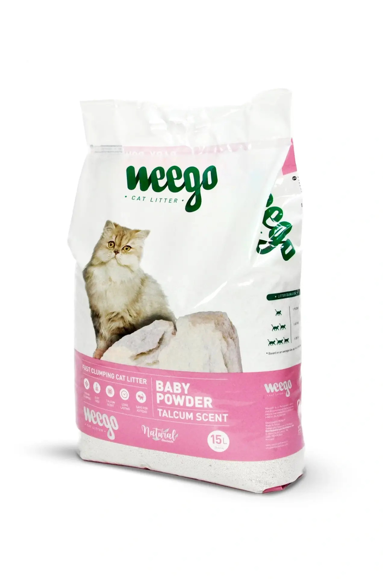 Weego - Vente Litière - Litière pour chat Weego en poudre pour bébé2