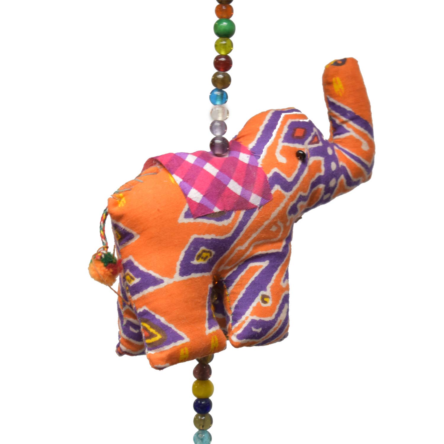 Mira Fair Trade – wholesale Decorative tassel/wall drop – Mighty Elephant1