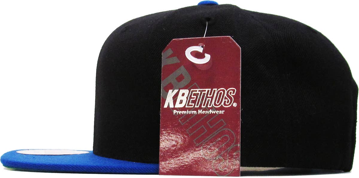 KBETHOS - Wholesale Flat Brim Cap - Men's - Wool Blend Snapback10