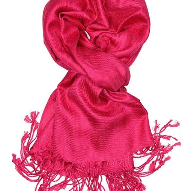 C19 - Einteiliger, pinkfarbener, modischer Pashmina-Schalschal für den Großhandel von Jasper Trading LLC