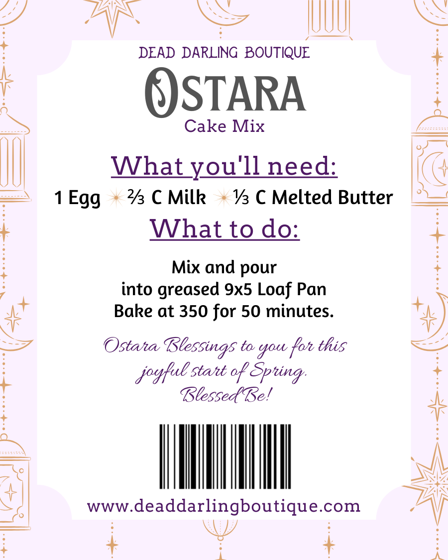 Dead Darling Boutique - Wholesale Cake Mix - Ostara Cake Mix1