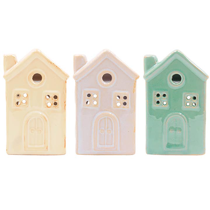 Oil Ceramic Burner House for wholesale by Joe Davies