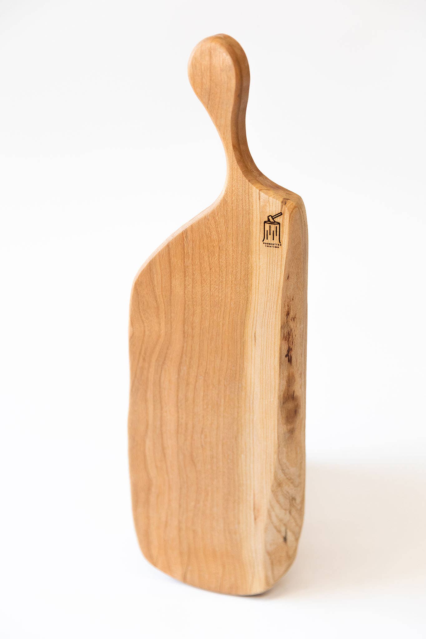 Woodcutter Creations - Vente Planche à découper - Planches de service à manche en bois - Fabriquées à la main - Planches à découper4