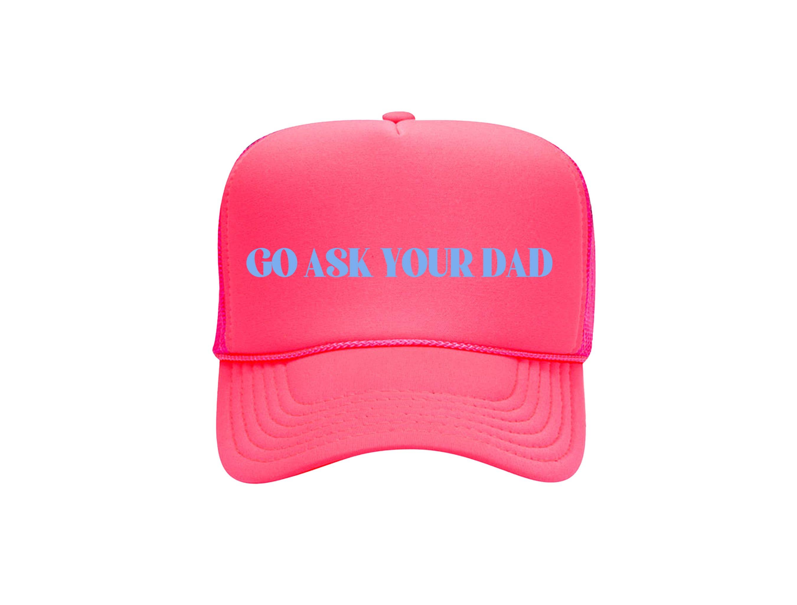 Calm Down Caren - Wholesale Trucker Hat - Unisex - Go Ask Your Dad - Funny Trucker Hat