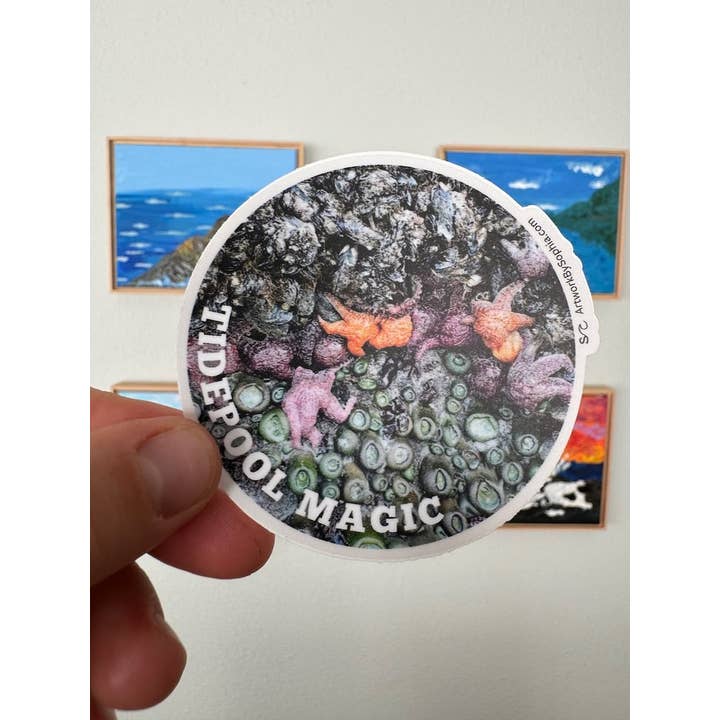 Artwork by Sophia - Wholesale Sticker - Tidepool Magic Sticker π