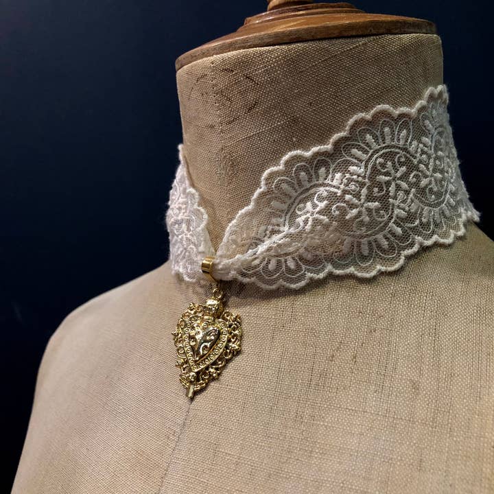 Fascinato - Wholesale Choker/Collar - Necklace Verona - Choker Lace
