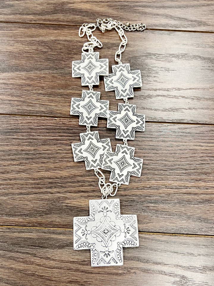 738348, Handmade Bohemian Aztec Necklace for wholesale by ISAC Trading Inc