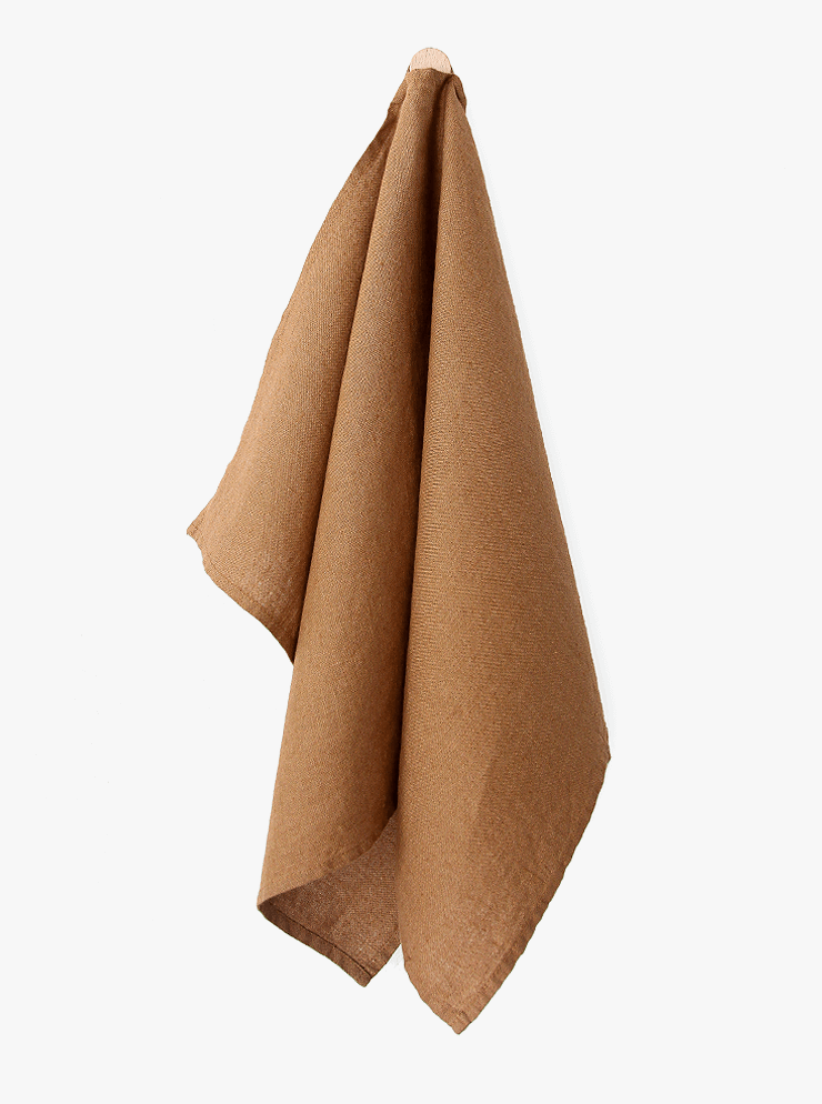 dodesign - Wholesale Tea Towel - Linen Tea Towel (dish towel)   / Caramel4