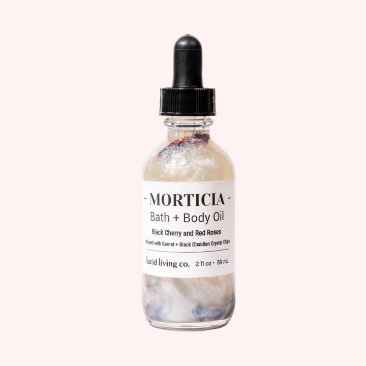 Lucid Living Co. - Wholesale Bath/Body Oil - Morticia Bath & Body Oil