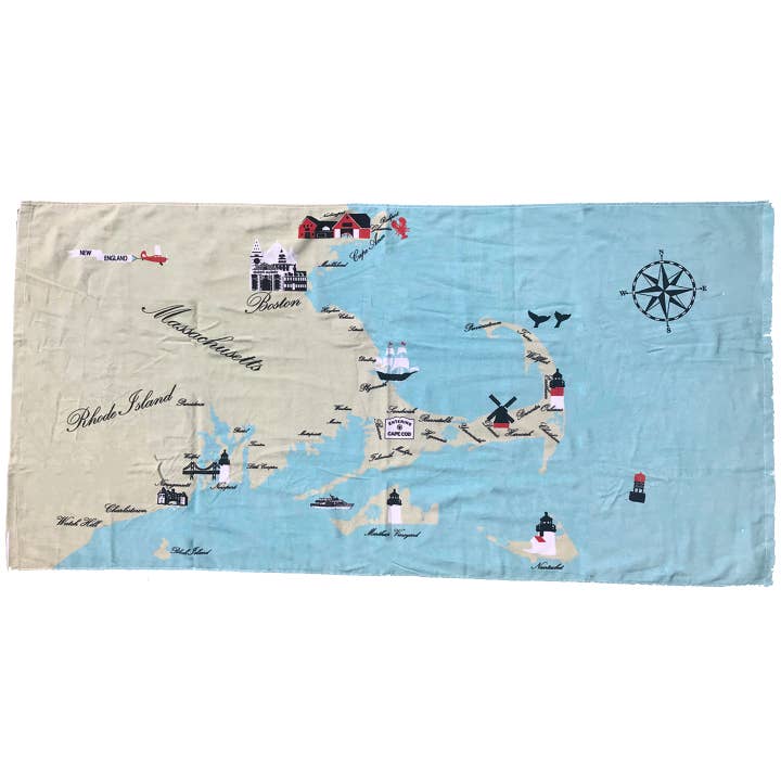 Toallas de playa de algodón 100% de Nueva Inglaterra 30x60 para venta al por mayor de Taylor & Co. - The Taylor Collection